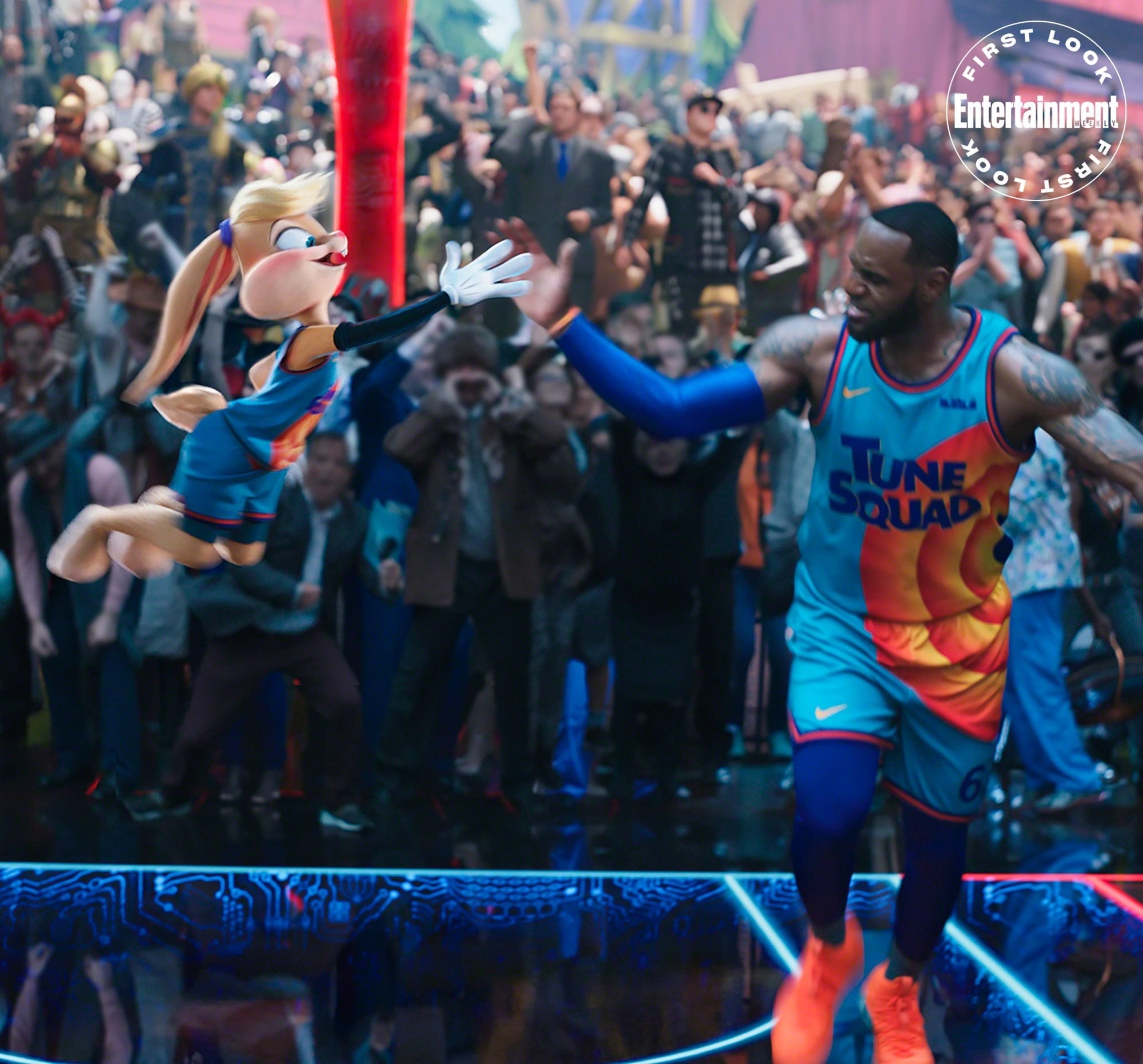 Space Jam 2 Photos Show First Look At New Tune Squad Team In Action