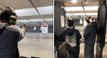 Michael B. Jordan Makes Comeback to Shooting Range with His Girlfriend