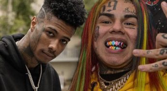 Tekashi 6ix9ine Clowns Blueface’s Follower Count & Net Worth