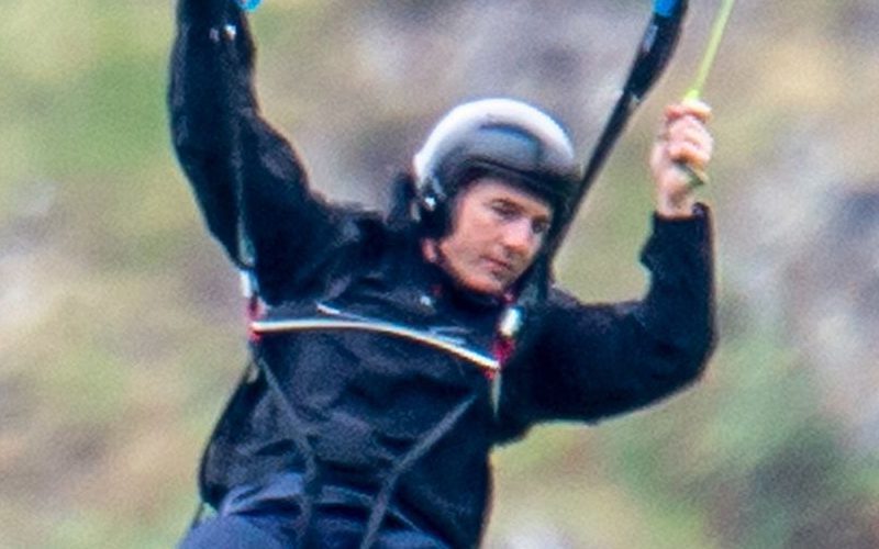 Tom Cruise Causes Cows To ‘Topple Over In Confusion’ After Parachuting Into Field