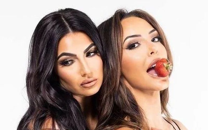 Jessica McKay & Cassie Lee Sizzle In Black Lingerie For Fruit-Themed Ph...
