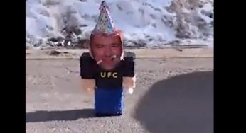 Jake Paul Trolls Dana White With Hilarious Piñata Video