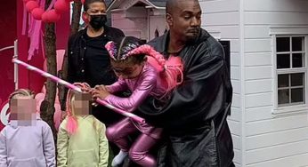 Kanye West Shows Up To Daughter’s Birthday After Not Being Invited