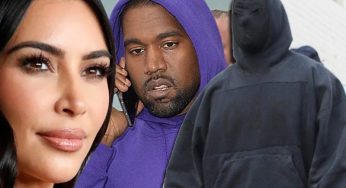 Kanye West Rocks All Blacked Out Attire After Recent Fight With Kim Kardashian