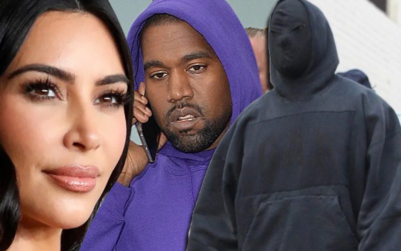 Kanye West Rocks All Blacked Out Attire After Recent Fight With Kim ...