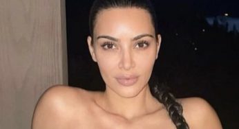 Kim Kardashian Shocks Fans Showing Off In Micro-Thong