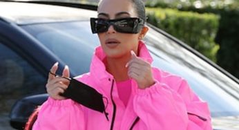 Kim Kardashian Goes Pink Amid Kanye West Controversy