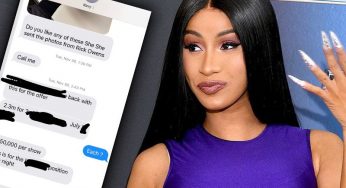 Cardi B Reveals Text Message Receipts To Prove She Pulls Over $1 Million Per Concert