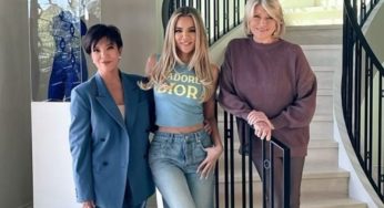 Khloe Kardashian & Kris Jenner Meet Up With Martha Stewart To Talk Business