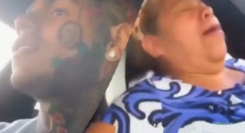 Tekashi 6ix9ine Scares His Mom While Driving In His Lambo