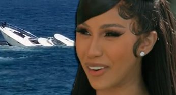 Cardi B Witnesses Yacht Sinking In Crazy Video