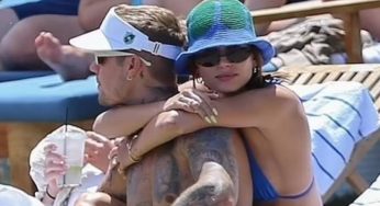 Justin Bieber Has Wet & Wild Holiday With Bikini-Clad Wife Hailey Bieber