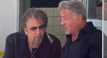 Al Pacino & Sylvester Stallone Spotted Having Lunch In Beverly Hills