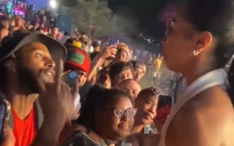 Brittany Renner Has Water Thrown On Her During Heated Argument At Rolling Loud Miami