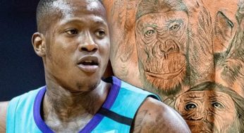 NBA Star Terry Rozier Gets Massive Back Tattoo