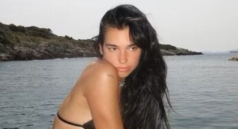 Dua Lipa Shows Off Her Curves In Tiny String Bikini