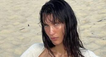 Bella Hadid Barely Covers Enough In Super Revealing Beach Photo Drop