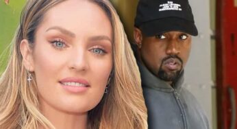 Kanye West Spotted With Model Candice Swanepoel At New York Fashion Week Event