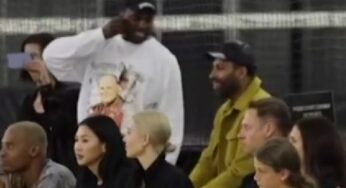 Kanye West Spotted Wearing ‘White Lives Matter’ Shirt Behind Kim Kardashian During North West’s Game