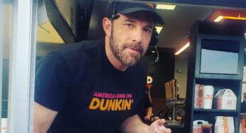 Ben Affleck and Jennifer Lopez Serve Drinks at Dunkin’ Drive-Thru, Sparking Super Bowl Commercial Speculation