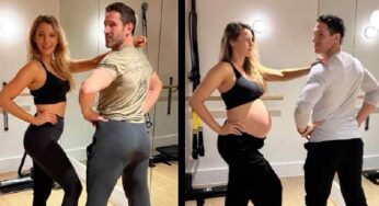 Blake Lively Displays Baby Bump and Jokes About Failed Exercise Plan