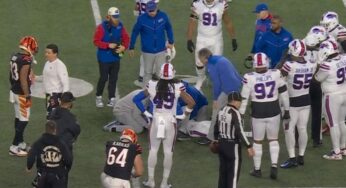 NFL Game Suspended After Damar Hamlin Collapses on Field