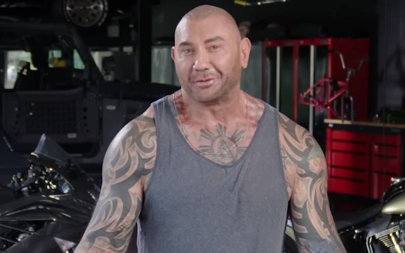 Actor Dave Bautista left red faced after accidentally getting tattoo of  Peaky Blinder star Cillian Murphy on him  The Irish Sun