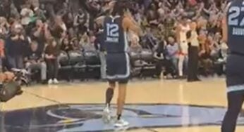 Ja Morant Gets Huge Standing Ovation After Returning From Suspension