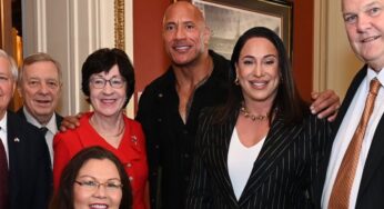 The Rock Holds Discussions with US Senators Amidst Presidential Run Rumors