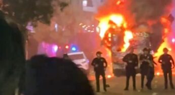 Chaos Erupts in L.A. Streets as Dodger Fans Celebrate World Series Victory