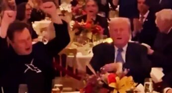 Elon Musk Dances to “YMCA” at Trump’s Mar-a-Lago Thanksgiving Celebration