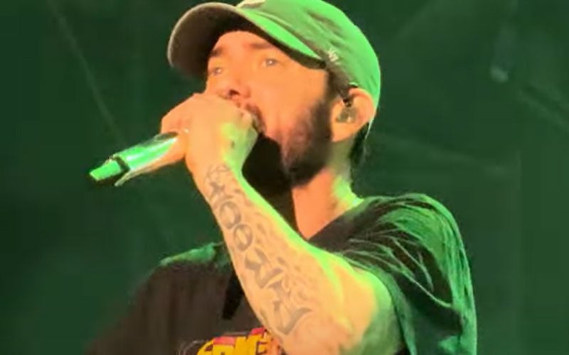 Eminem Skips Controversial Line About Mother During "Without Me" Performance