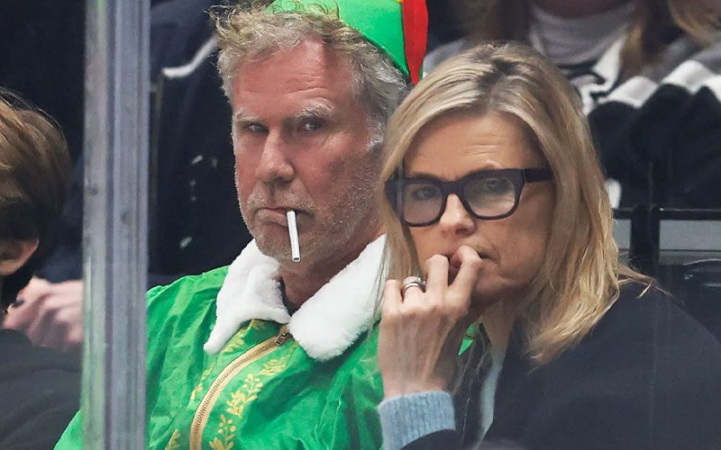 Will Ferrell Brings Edgy Twist to Buddy the Elf at Kings vs. Flyers Game