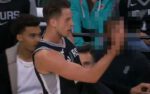 Zach Collins Flips Off Referee After Ejection In Spurs’ Blowout Loss To ...